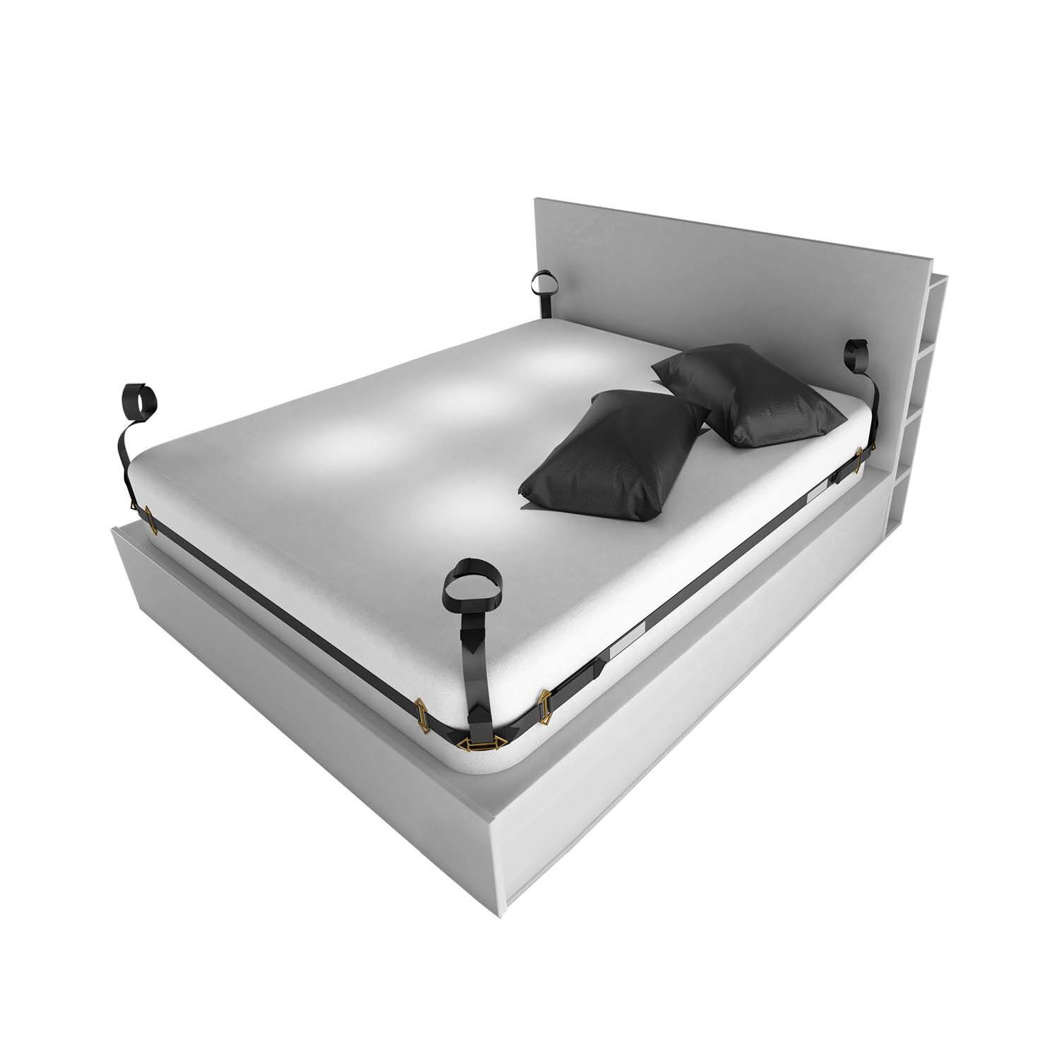 Фіксатори рук та ніг для ліжка LOCKINK BDSM Adjustable Bed Restraint Kit (м'ята упаковка!!!) у DIDO