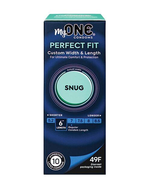 Презервативы MyONE Snug 10 шт, картонная коробка (мятая упаковка!!!) в DIDO