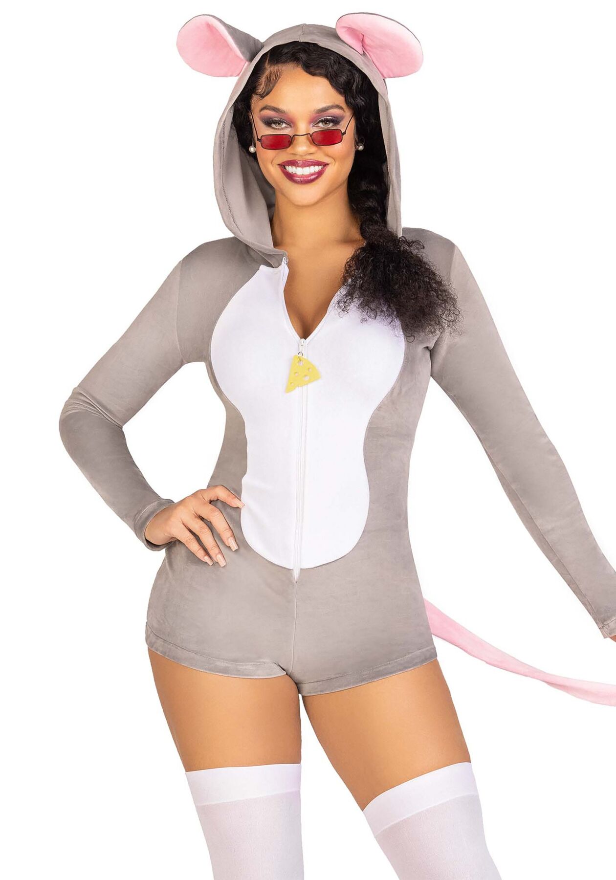 Комбінезон-костюм мишки Leg Avenue Comfy Mouse XS, з капюшоном у DIDO