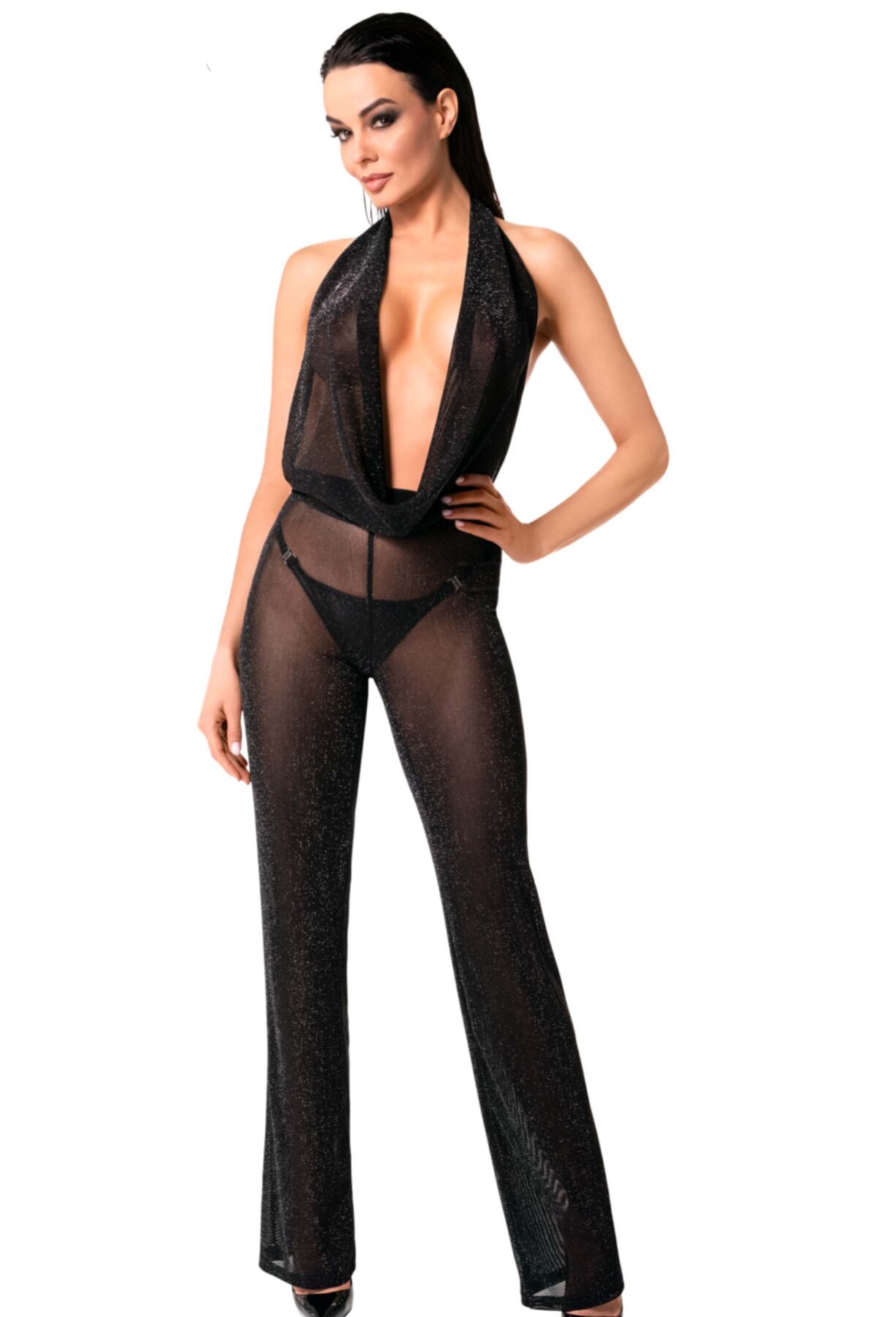 Комбінезон Noir Handmade F350 Shiny tulle overall - XXL в DIDO