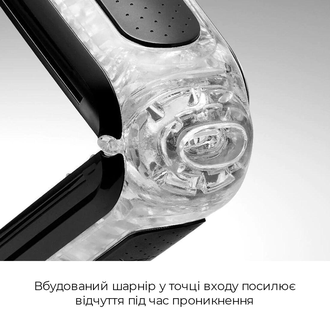Мастурбатор Tenga Flip Zero Black, змінна інтенсивність стимуляції, розкладний в DIDO