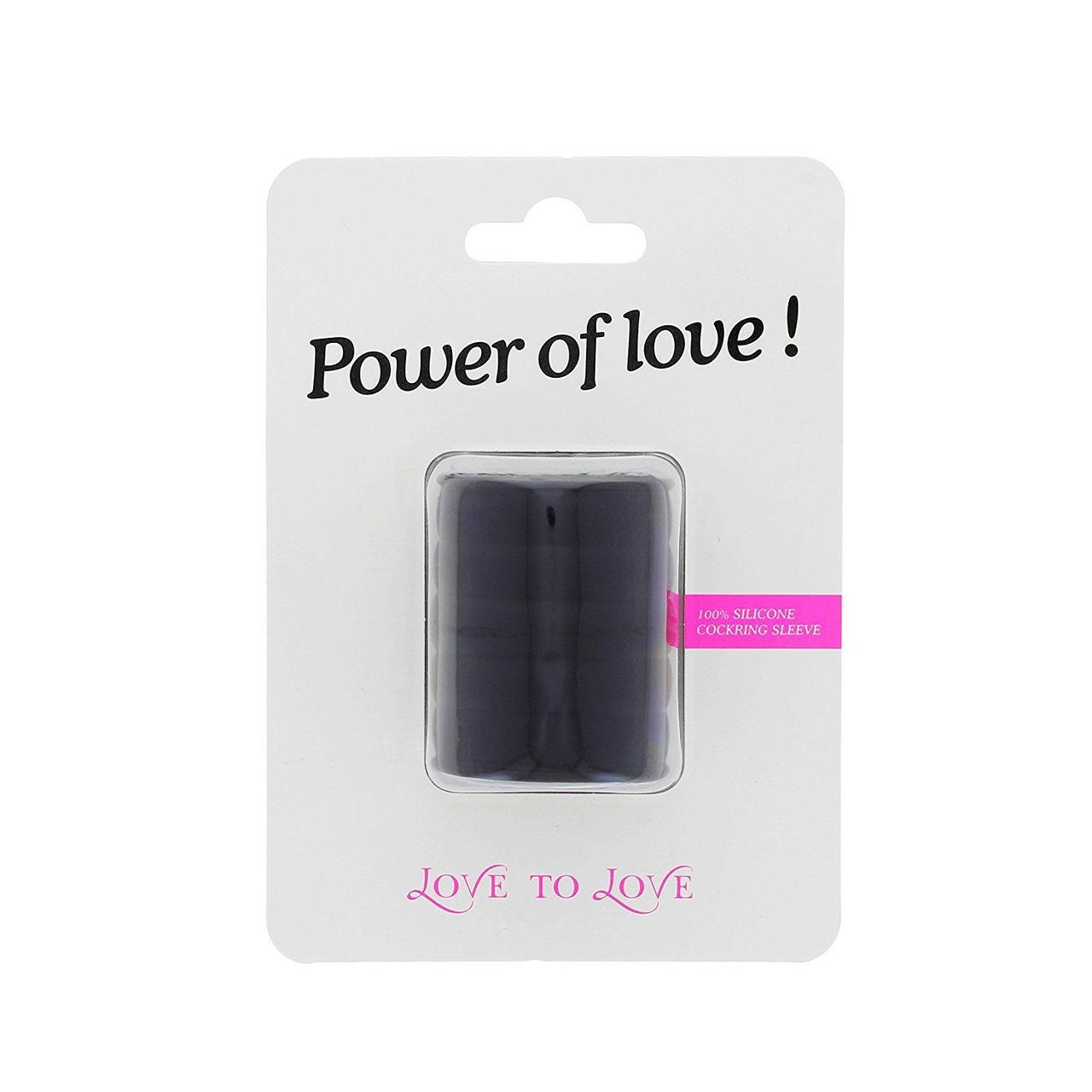 Насадка на член Love To Love Power of Love, що потовщує, стимулює рельєф в DIDO