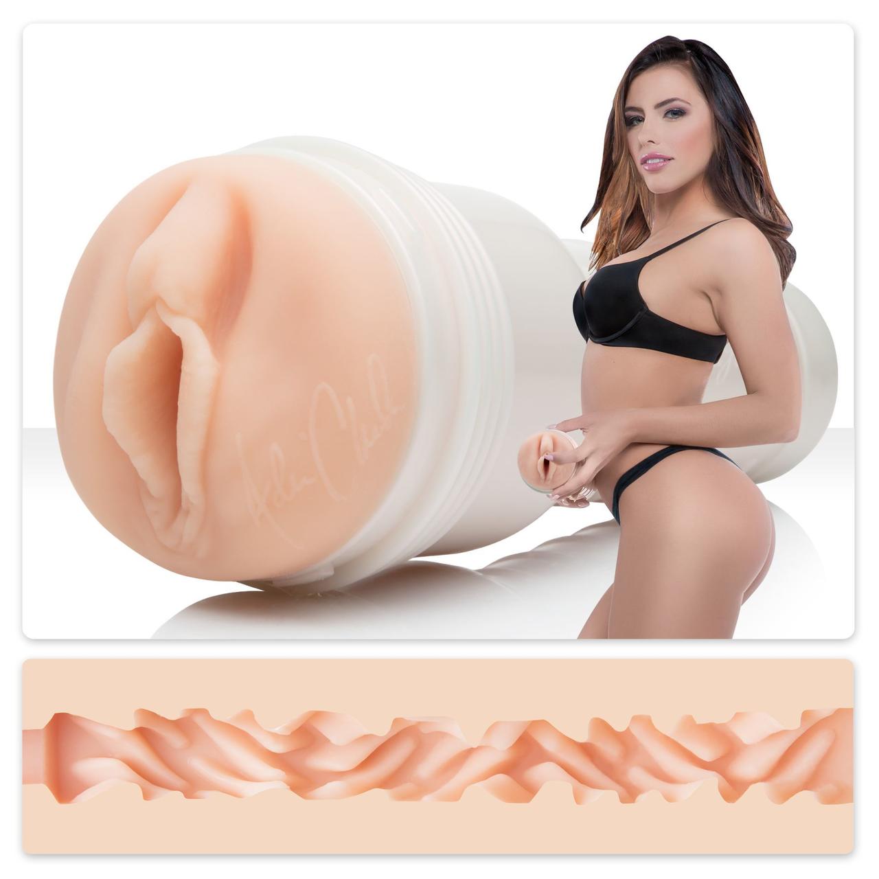 Мастурбатор Fleshlight Girls: Adriana Chechik - Empress, зі зліпком вагіни, дуже ніжний в DIDO