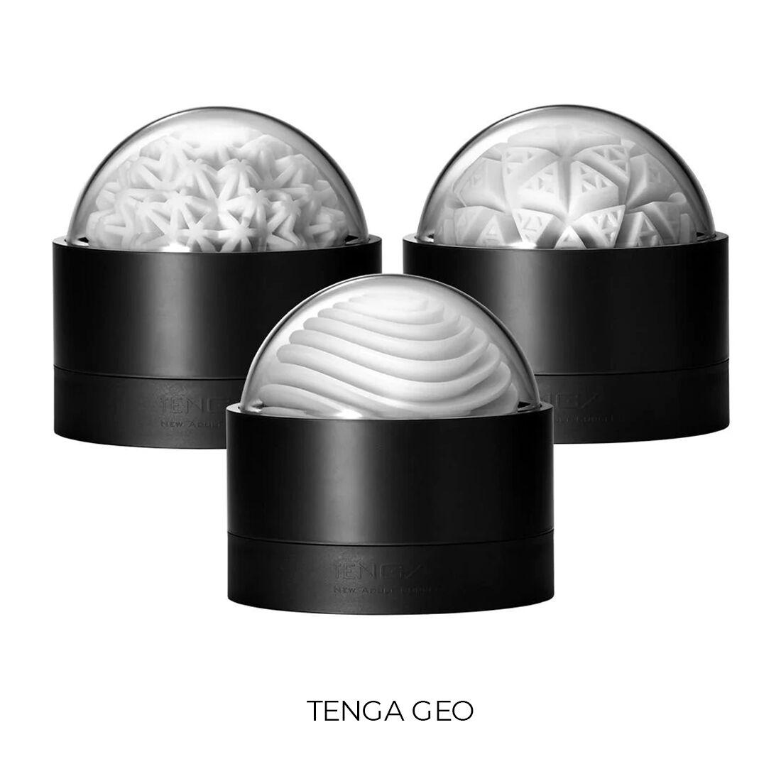 Мастурбатор Tenga Geo Glacier, новий матеріал, інтенсивні блоки, новий ступінь розвитку Tenga Egg в DIDO