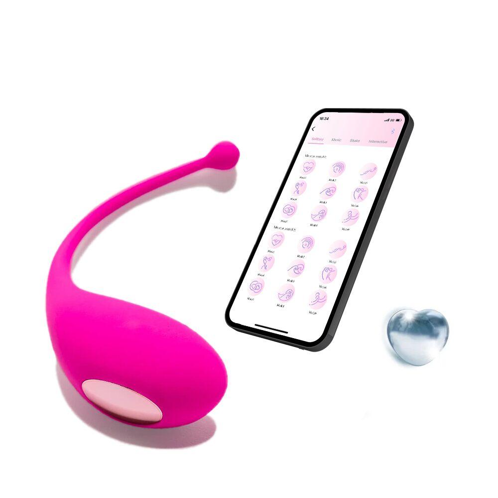 Смарт-віброяйце Adrien Lastic Palpitation Pink з глибокою вібрацією у DIDO