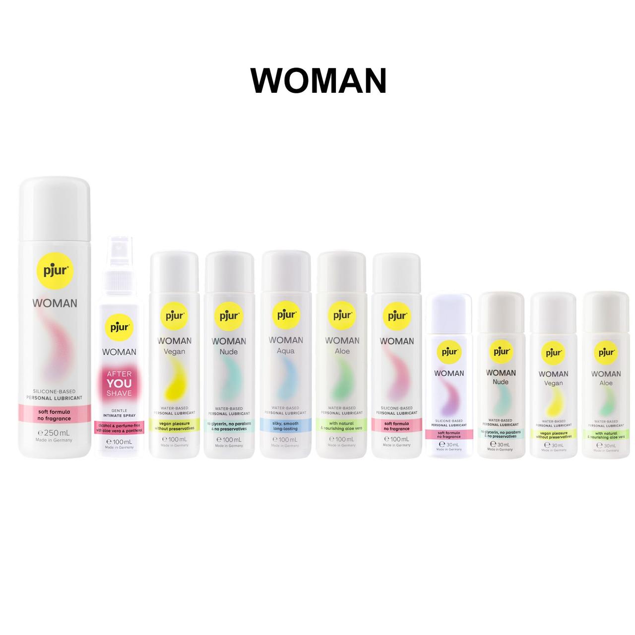 Лубрикант на водній основі pjur Woman Aloe 30 мл з екстрактом алое, зволожуючий, без парабенів у DIDO