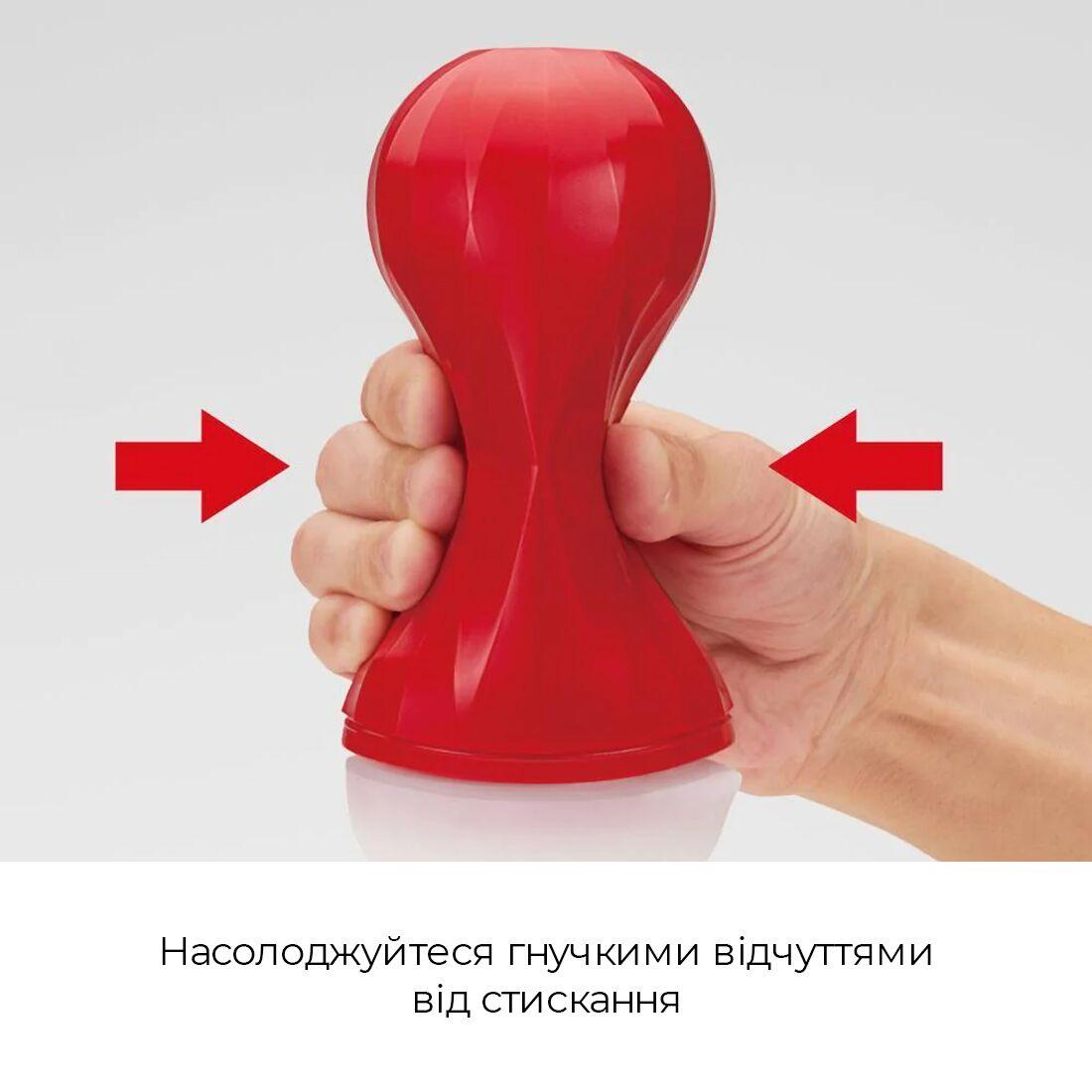 Мастурбатор Tenga Air-Tech Squeeze Strong, корпус, що стискається, більш щільний вхід у DIDO