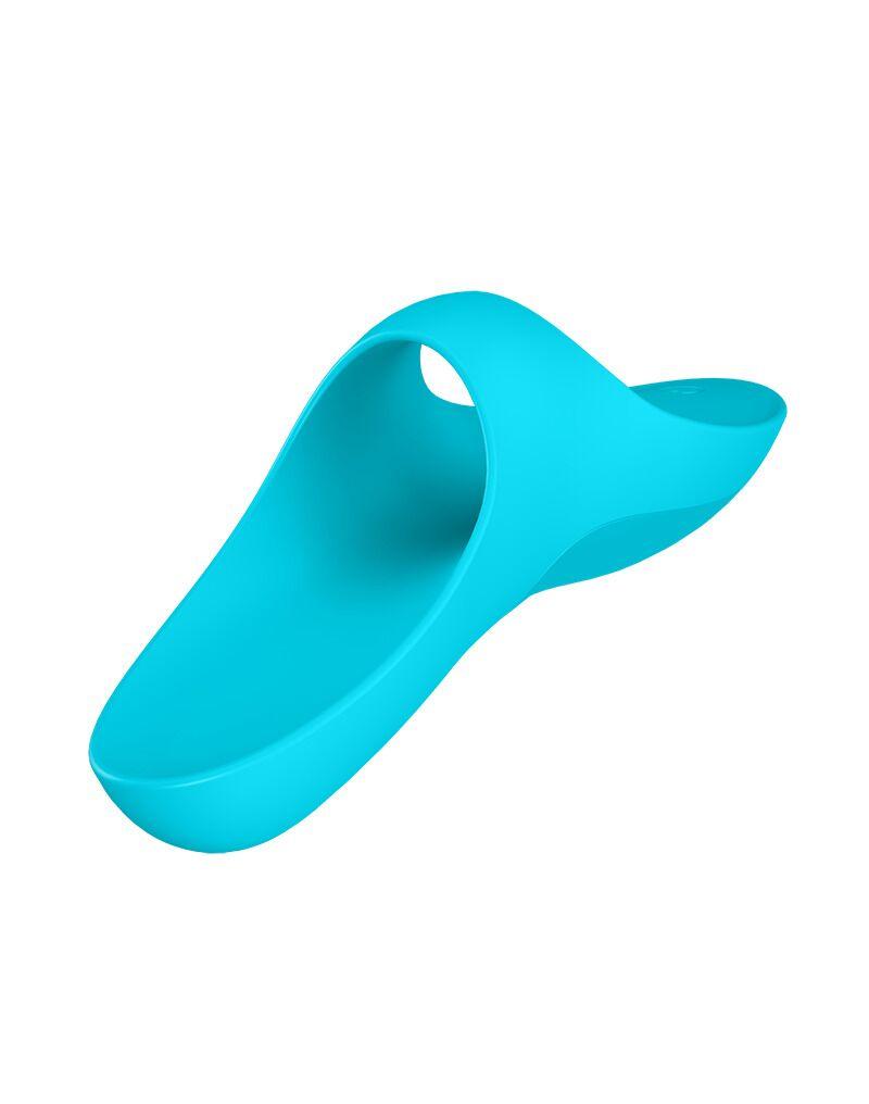 Вибратор на палец Satisfyer Teaser Light Blue в DIDO