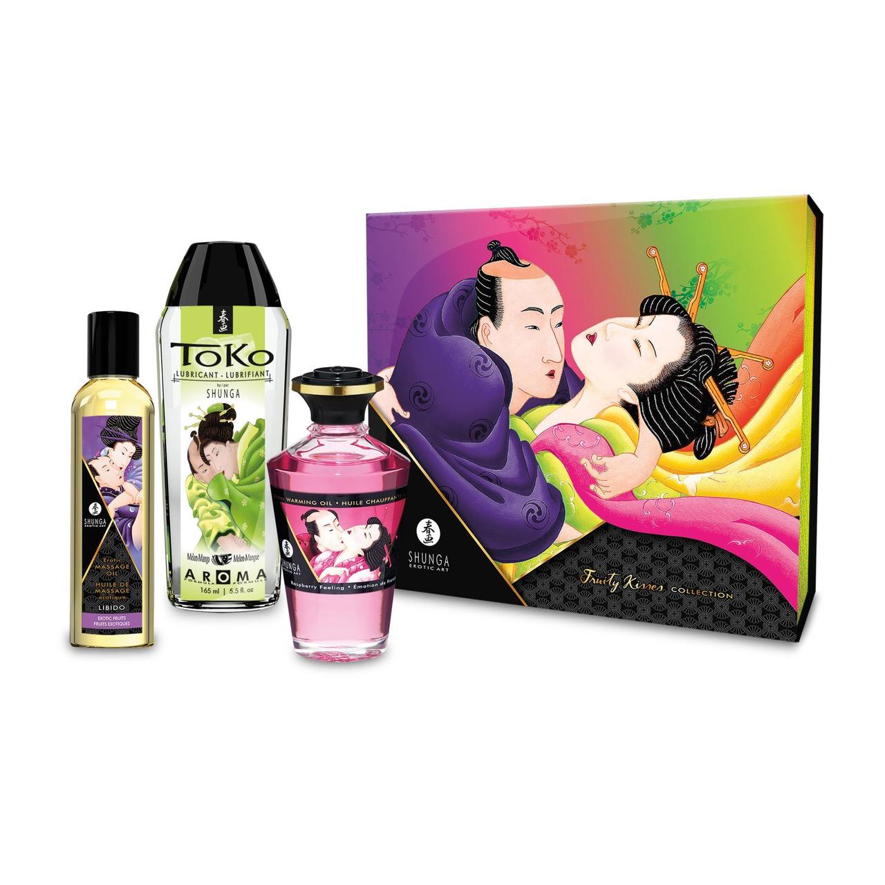 Подарунковий набір Shunga FRUITY KISSES: фруктово-ягідне задоволення у DIDO
