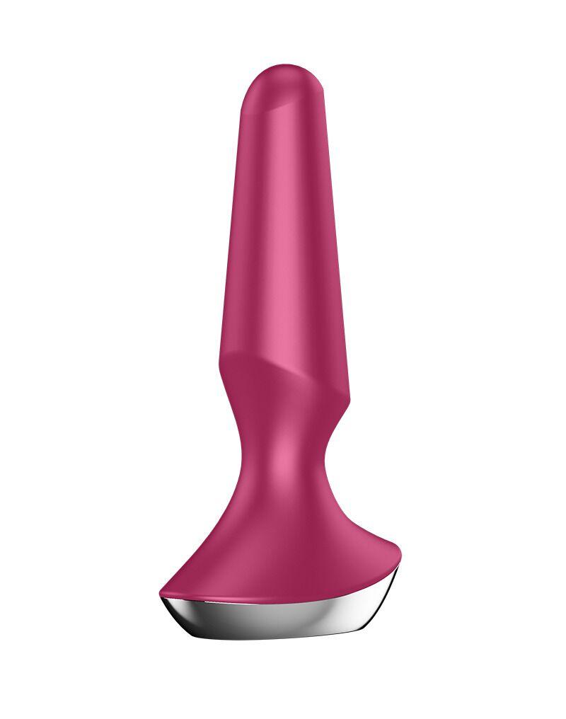 Анальная смарт-вибропробка Satisfyer Plug-ilicious 2 Berry в DIDO