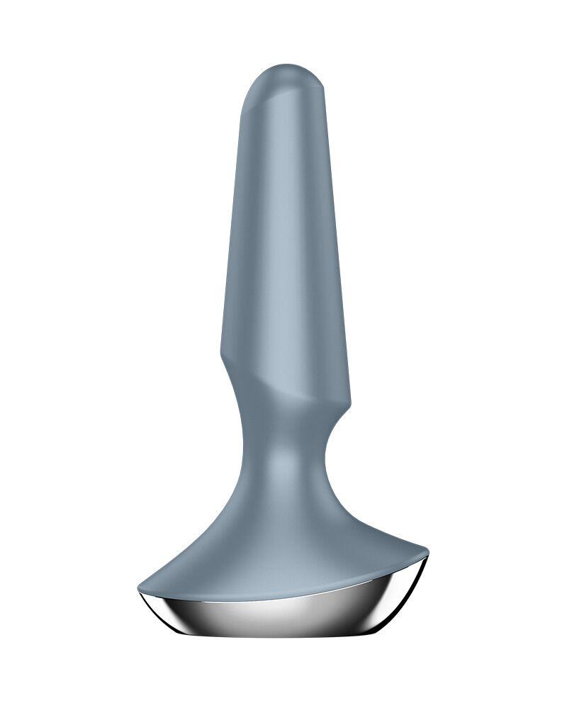 Анальная смарт-вибропробка Satisfyer Plug-ilicious 2 Ice Blue в DIDO