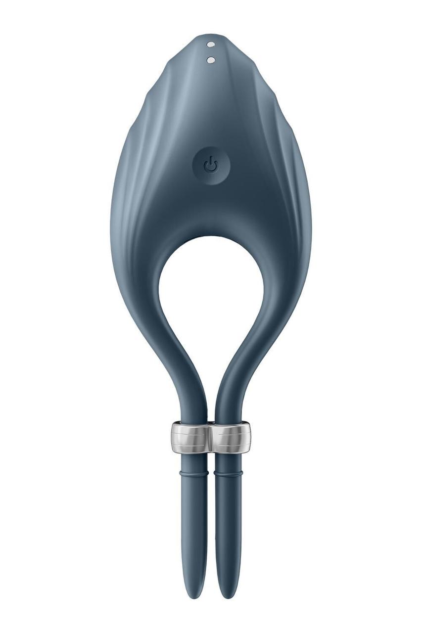 Ерекційне вибокільце лассо Satisfyer Duelist Dark Blue, 10 режимів, потужний мотор у DIDO