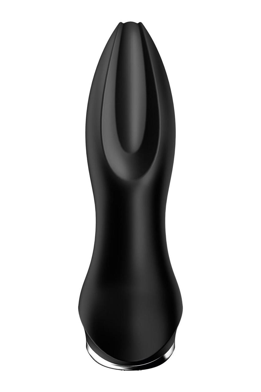 Анальна смарт вібропробка із перловим масажем Satisfyer Rotator Plug 2+ Black в DIDO