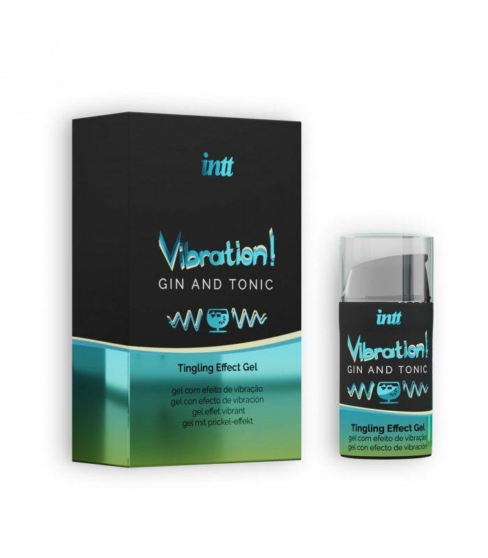 Жидкий вибратор Intt Vibration Gin Tonic (15 мл) в DIDO
