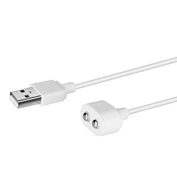 Зарядка (запасний кабель) для іграшок Satisfyer USB charging cable White в DIDO