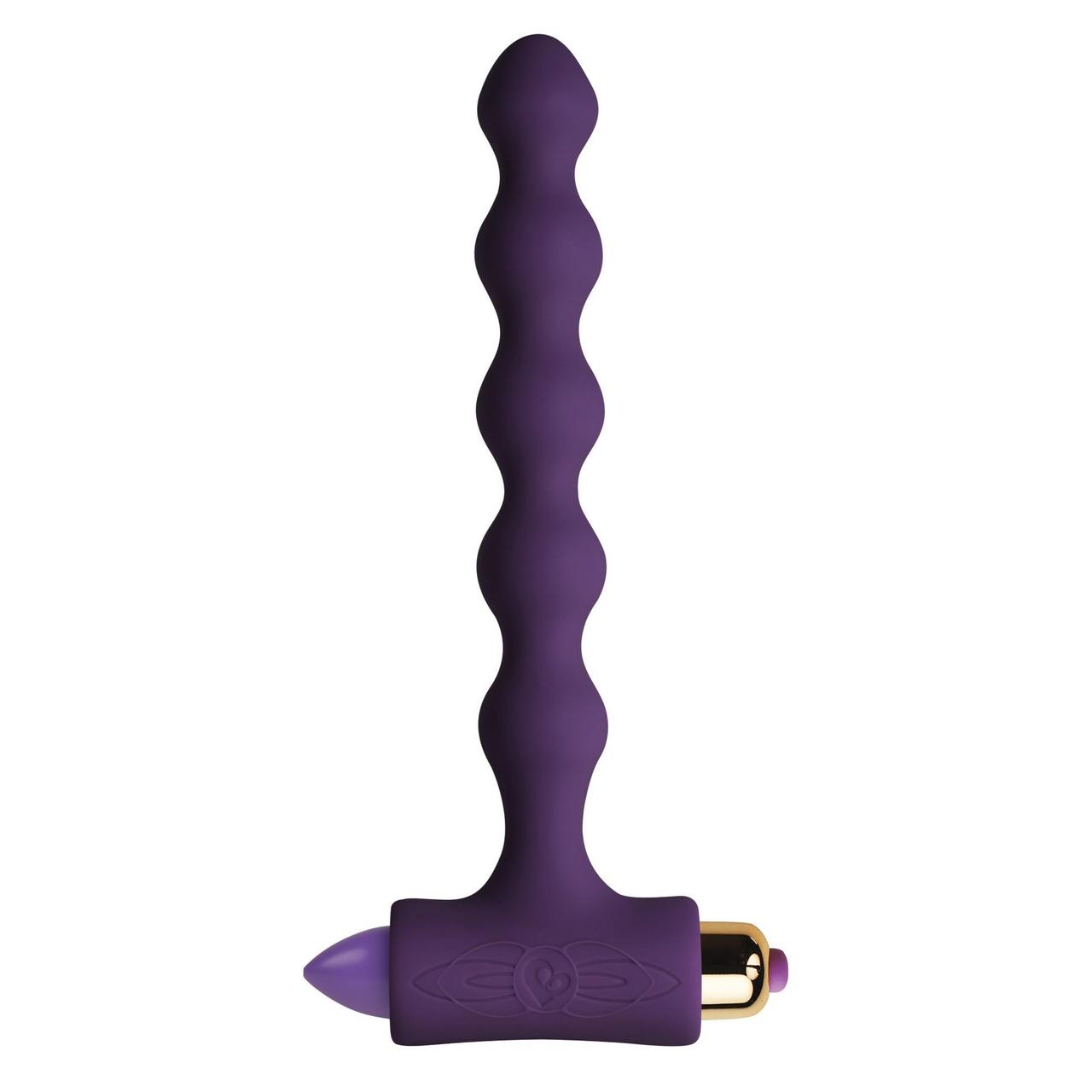 Анальний вібратор Rocks Off Petite Sensations - Pearls Purple у DIDO