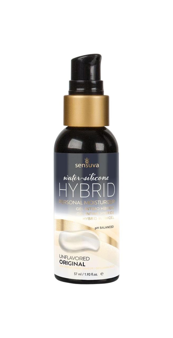 Мастило водно-силіконове Sensuva Hybrid Formula (57 мл) без цукру, підходить для оральних ласк у DIDO