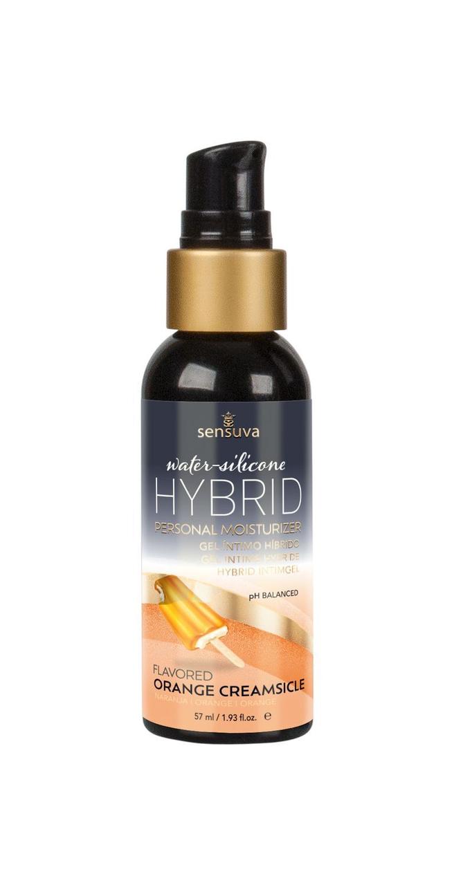 Мастило водно-силіконове Sensuva Hybrid Orange Creamsicle 57мл без цукру, можна для оральних ласк у DIDO