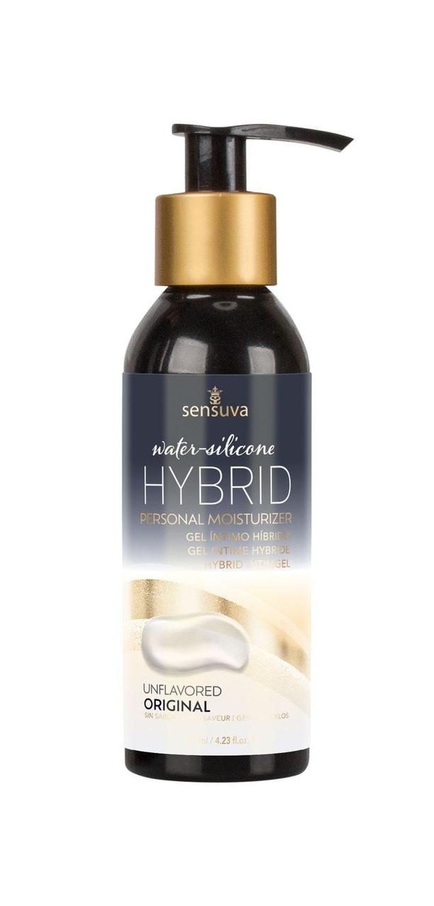 Мастило водно-силіконове Sensuva Hybrid Formula (125 мл) без цукру, підходить для оральних ласк у DIDO