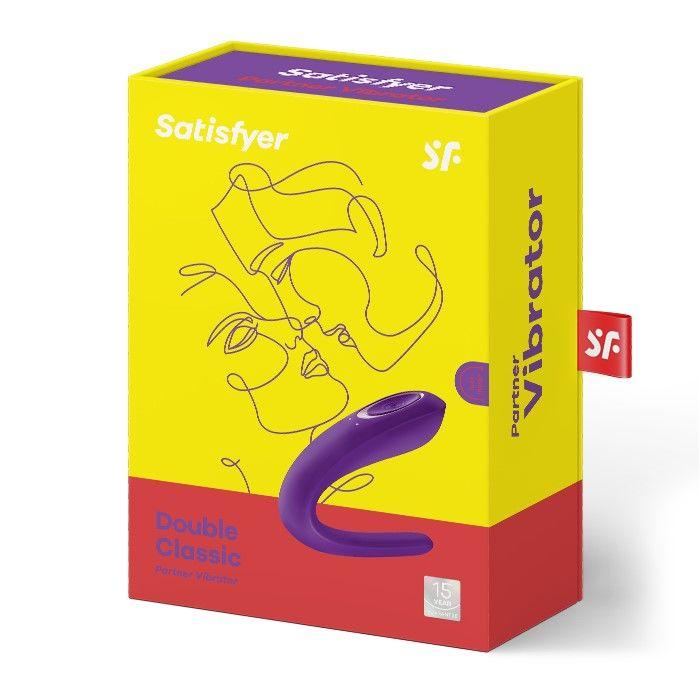 Вібратор для пар Satisfyer Double Classic з одним моторчиком в DIDO