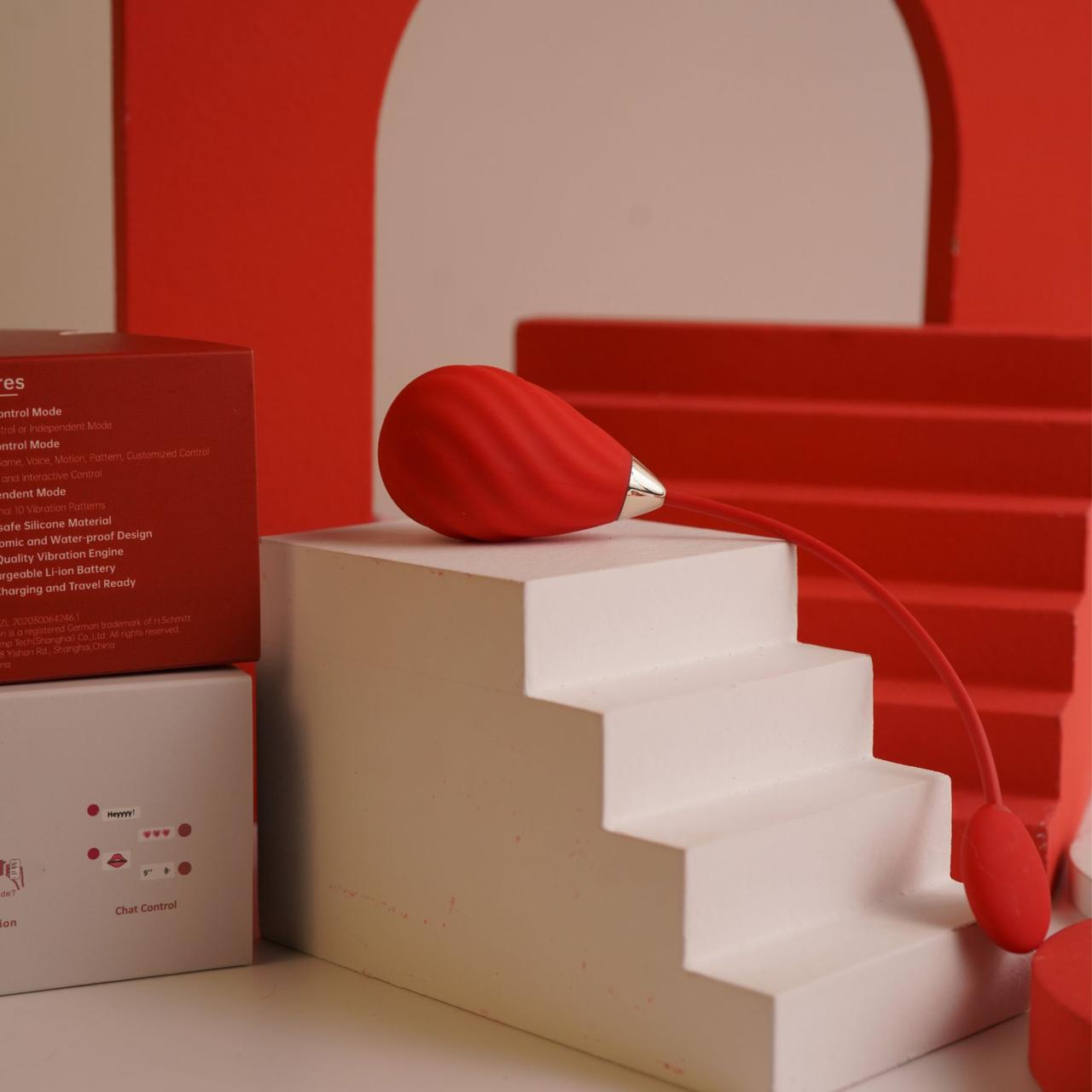 Смарт-віброяйце Magic Motion Sundae Red в DIDO