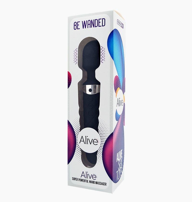 Міні-вібромасажер Alive Be Wanded Black в DIDO