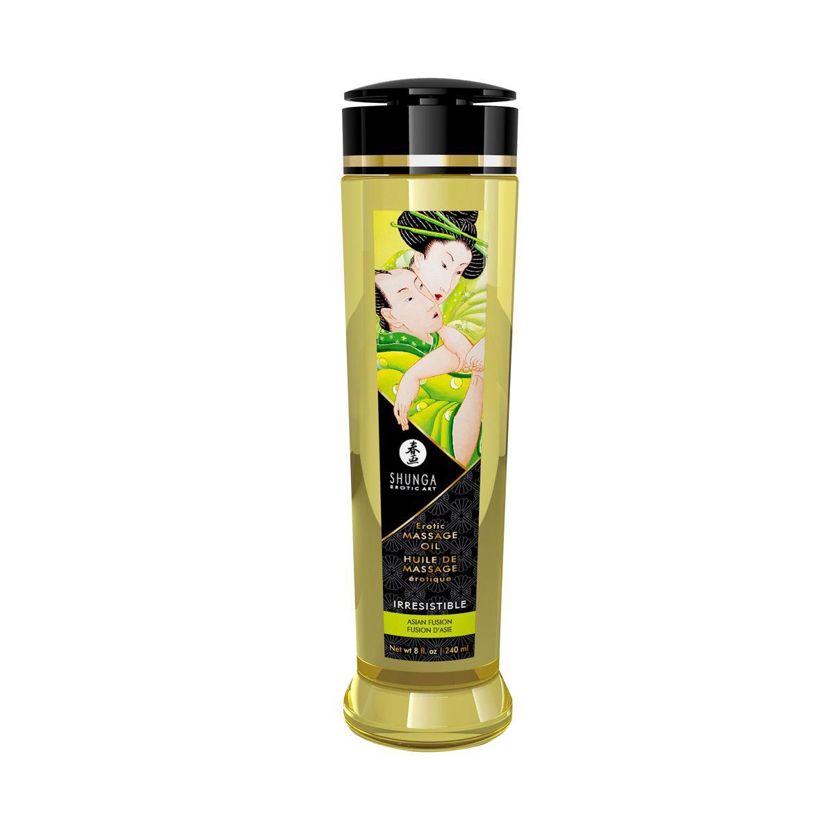 Масажна олія Shunga Irresistible – Asian Fusion (240 мл) натуральна зволожуюча в DIDO