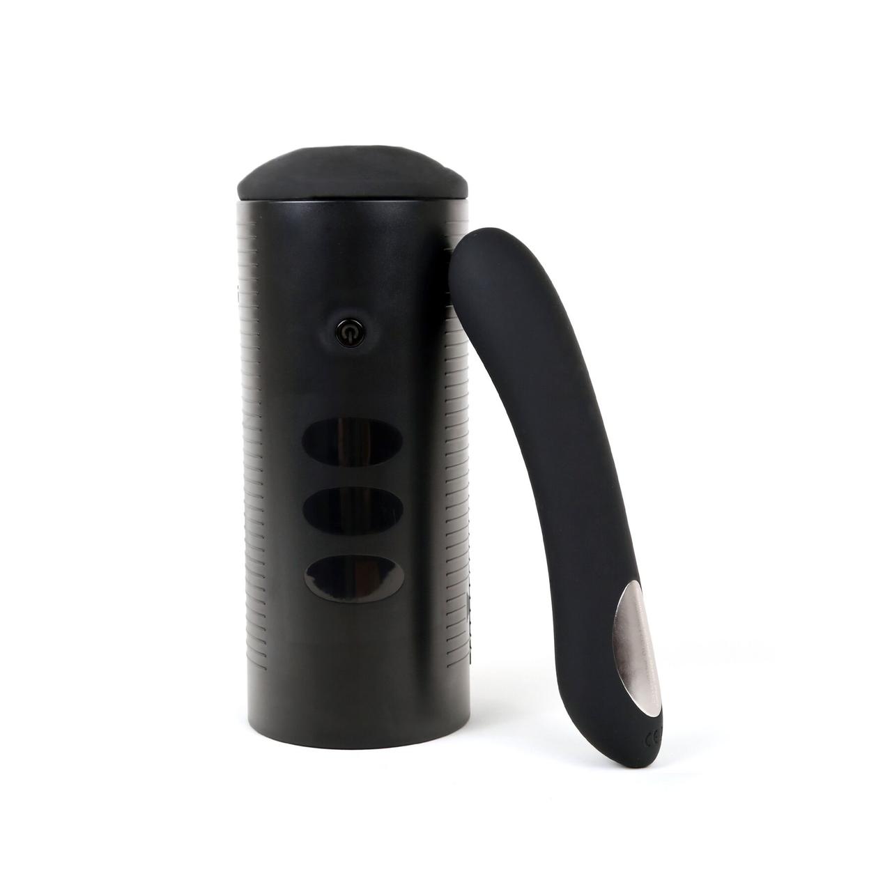 Интерактивный набор: мастурбатор Kiiroo Titan + стимулятор точки G Pearl 2 Couple Set Black в DIDO