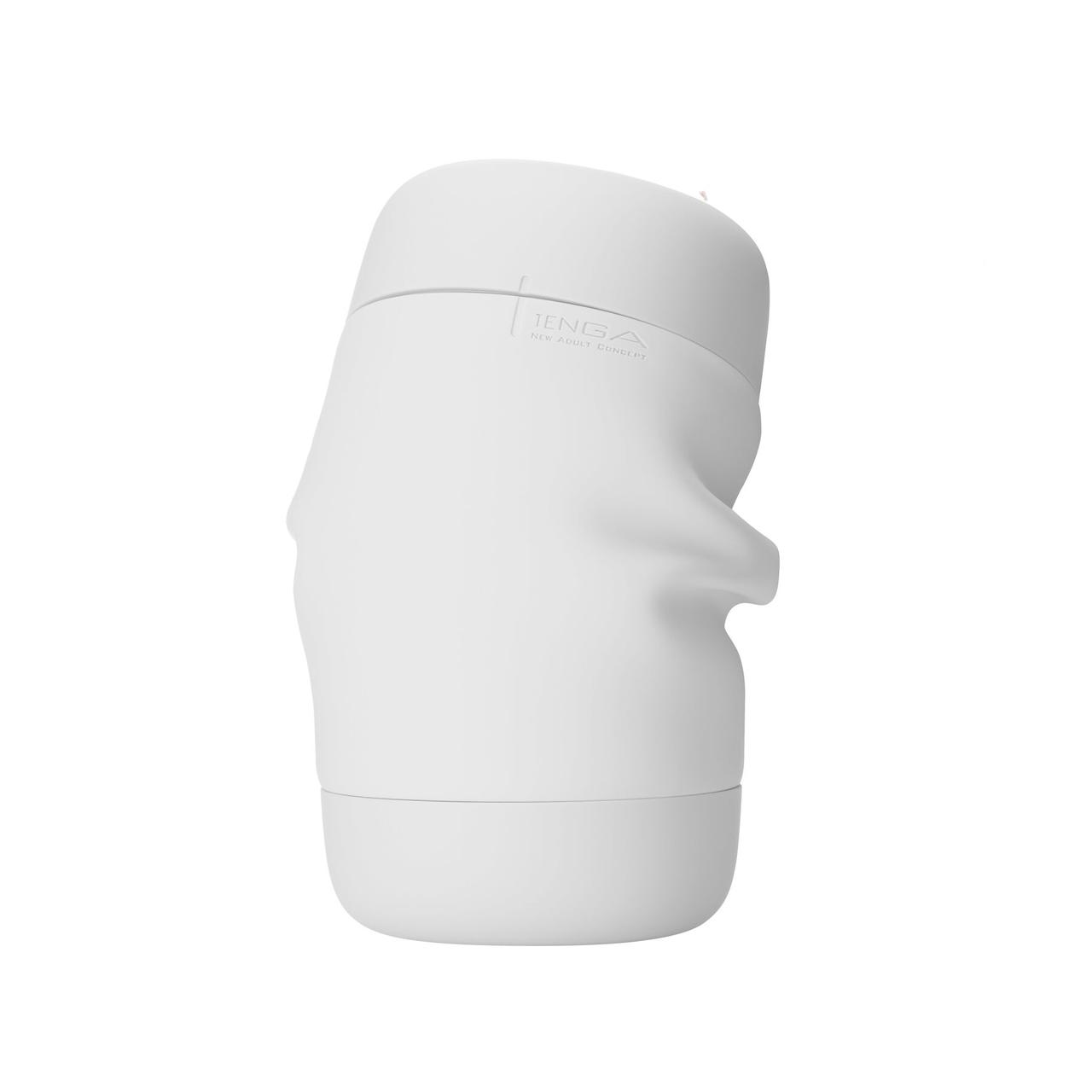 Мастурбатор TENGA PUFFY SUGAR WHITE, ультрам'який матеріал, багаторазовий, наскрізний в DIDO