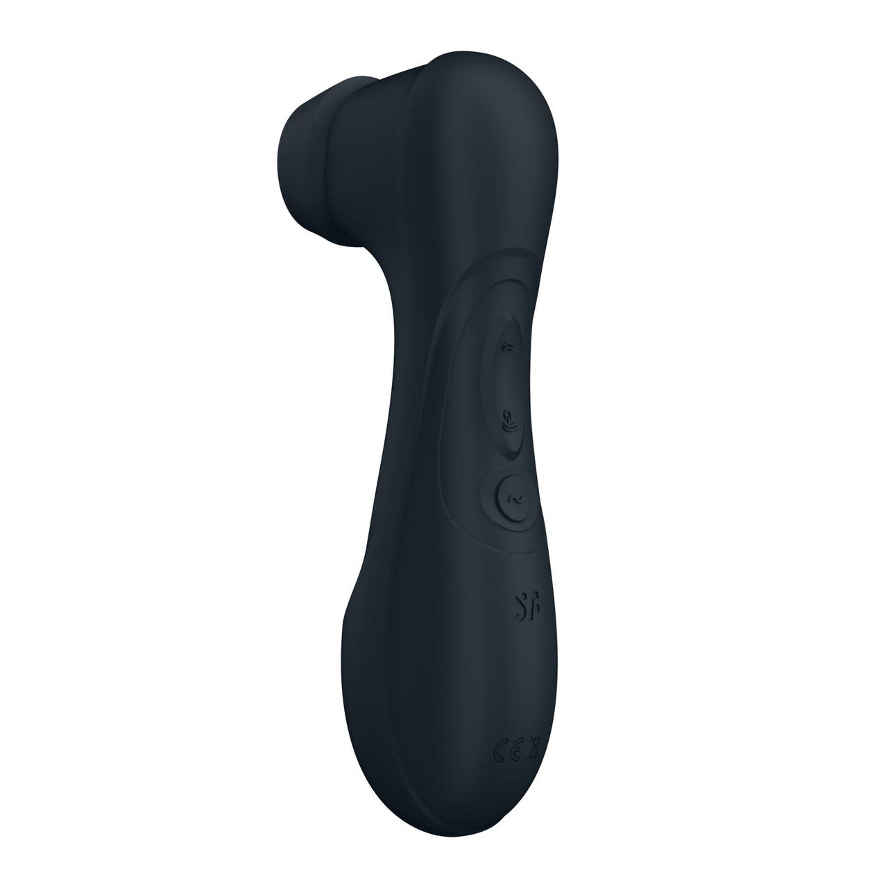 Вакуумный клиторальный стимулятор Satisfyer Pro 2 Generation 3 with Liquid Air Connect App Dark Grey в DIDO
