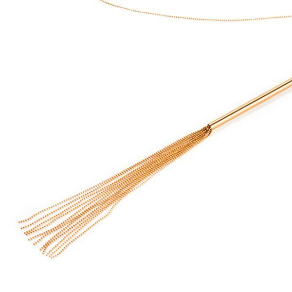 Ланцюжок-батіг на шию Bijoux Indiscrets MAGNIFIQUE Necklace Whip - Gold, прикраса для тіла в DIDO