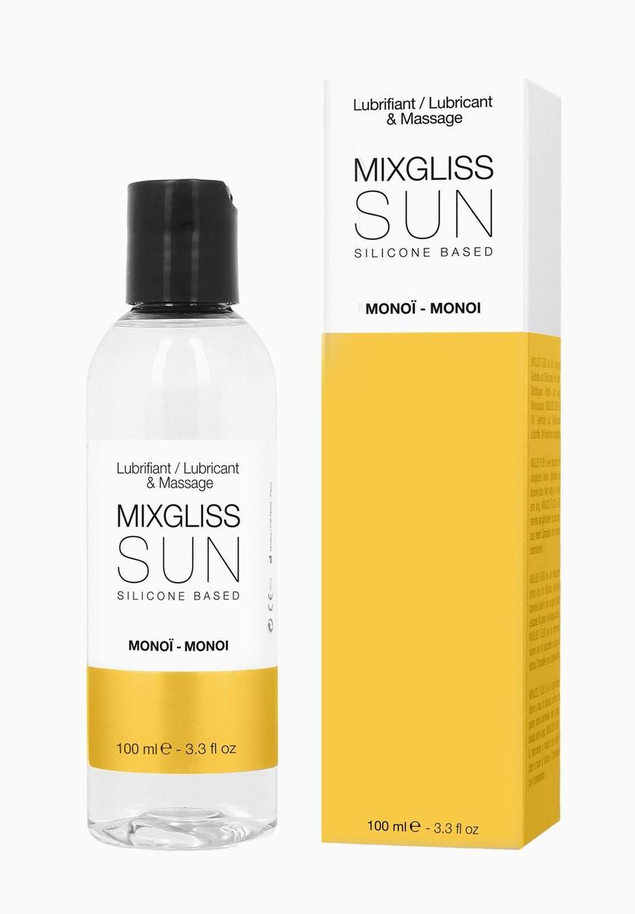Лубрикант на силіконовій основі MixGliss SUN MONOI (100 мл) з ароматом олії моної в DIDO
