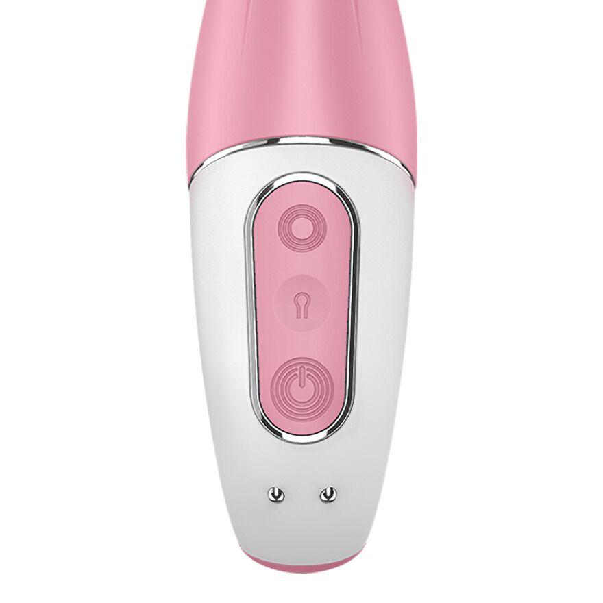 Вібратор точки G надувний Satisfyer Air Pump Vibrator 2 в DIDO