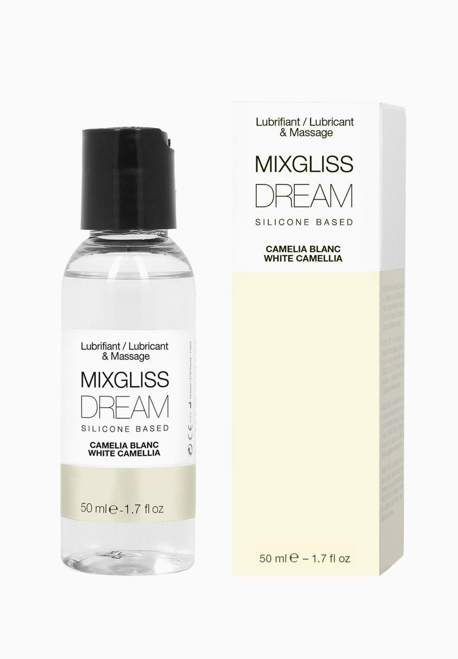 Лубрикант на силіконовій основі MixGliss DREAM - CAMELIA BLANC (50 мл) з ароматом білої камелії в DIDO