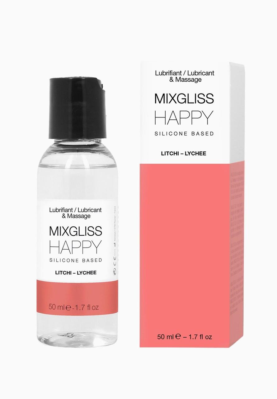 Лубрикант на силіконовій основі MixGliss HAPPY - LITCHI (50 мл) з ароматом китайського лічі в DIDO