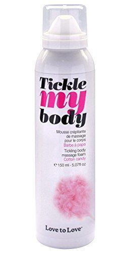 Масажна піна Love To Love TICKLE MY BODY Cotton candy (150 мл), що зволожує в DIDO