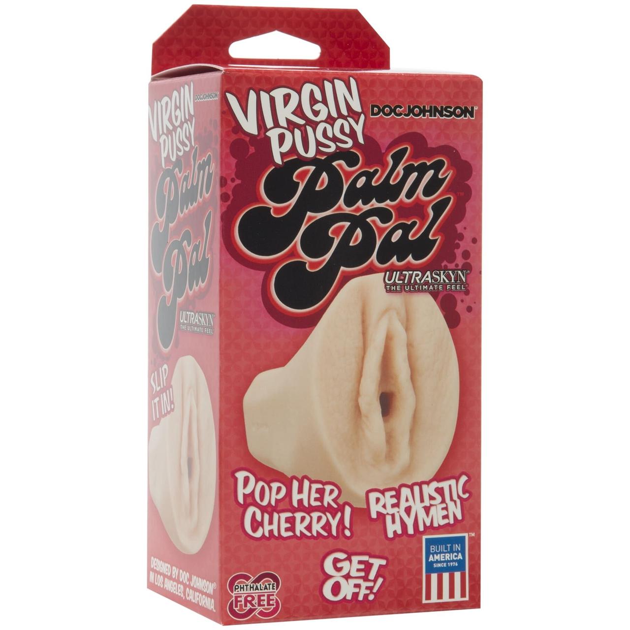Мастурбатор-вагина девственницы Doc Johnson Virgin Pussy Palm Pal - ULTRASKYN в DIDO