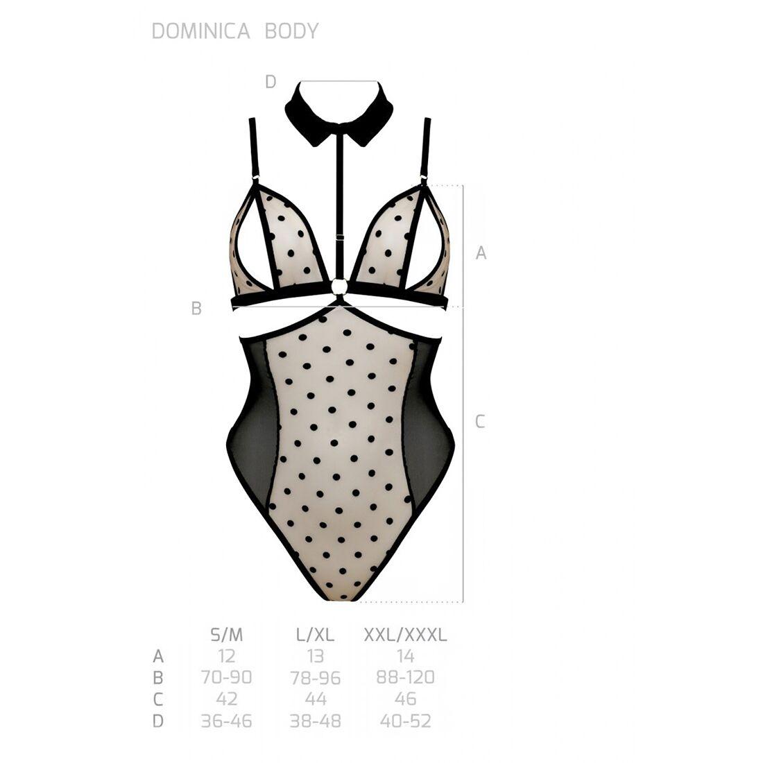 Боді Passion DOMINICA BODY L/XL, beige в DIDO