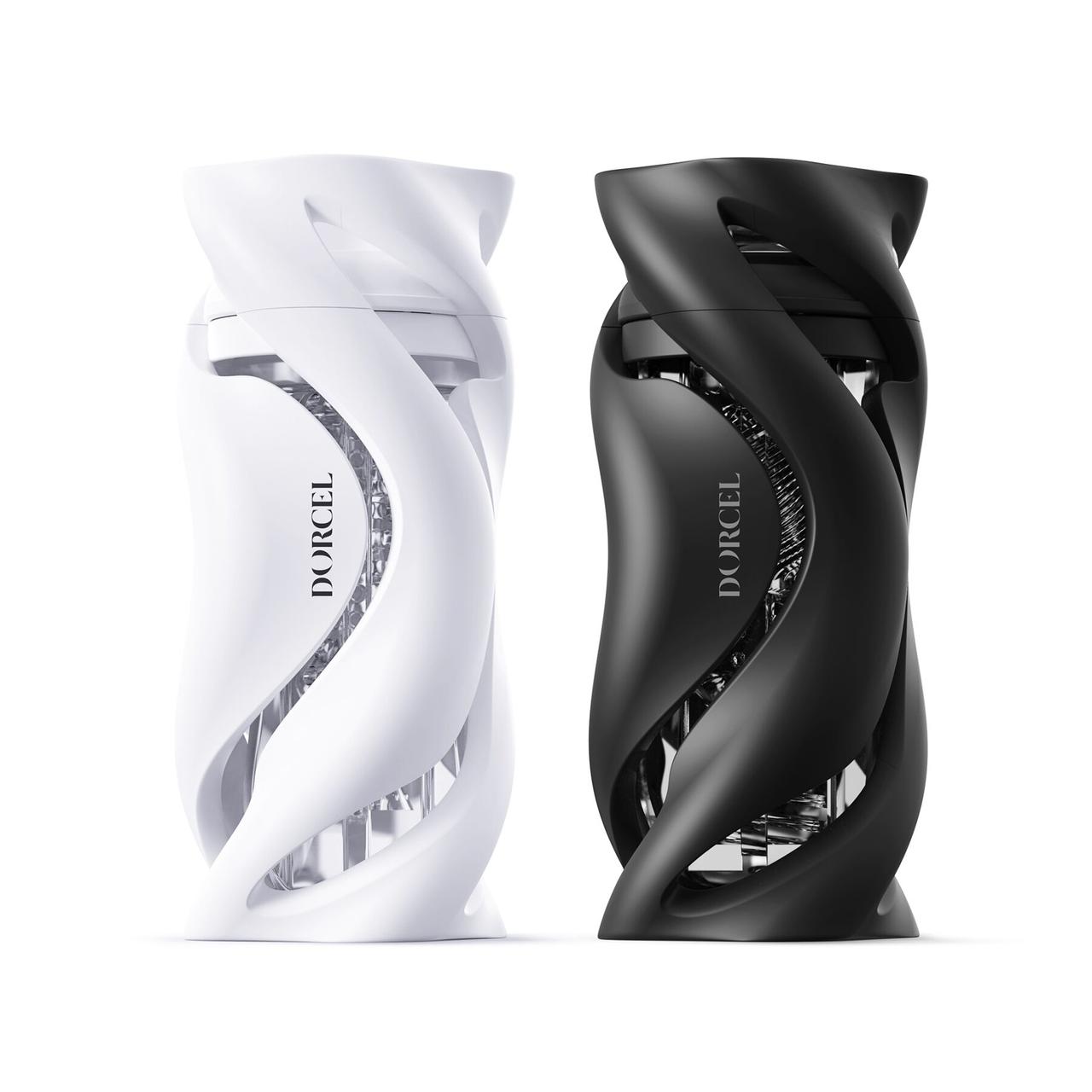 Мастурбатор Dorcel DEEP BLOW BLACK, подвійне використання в DIDO