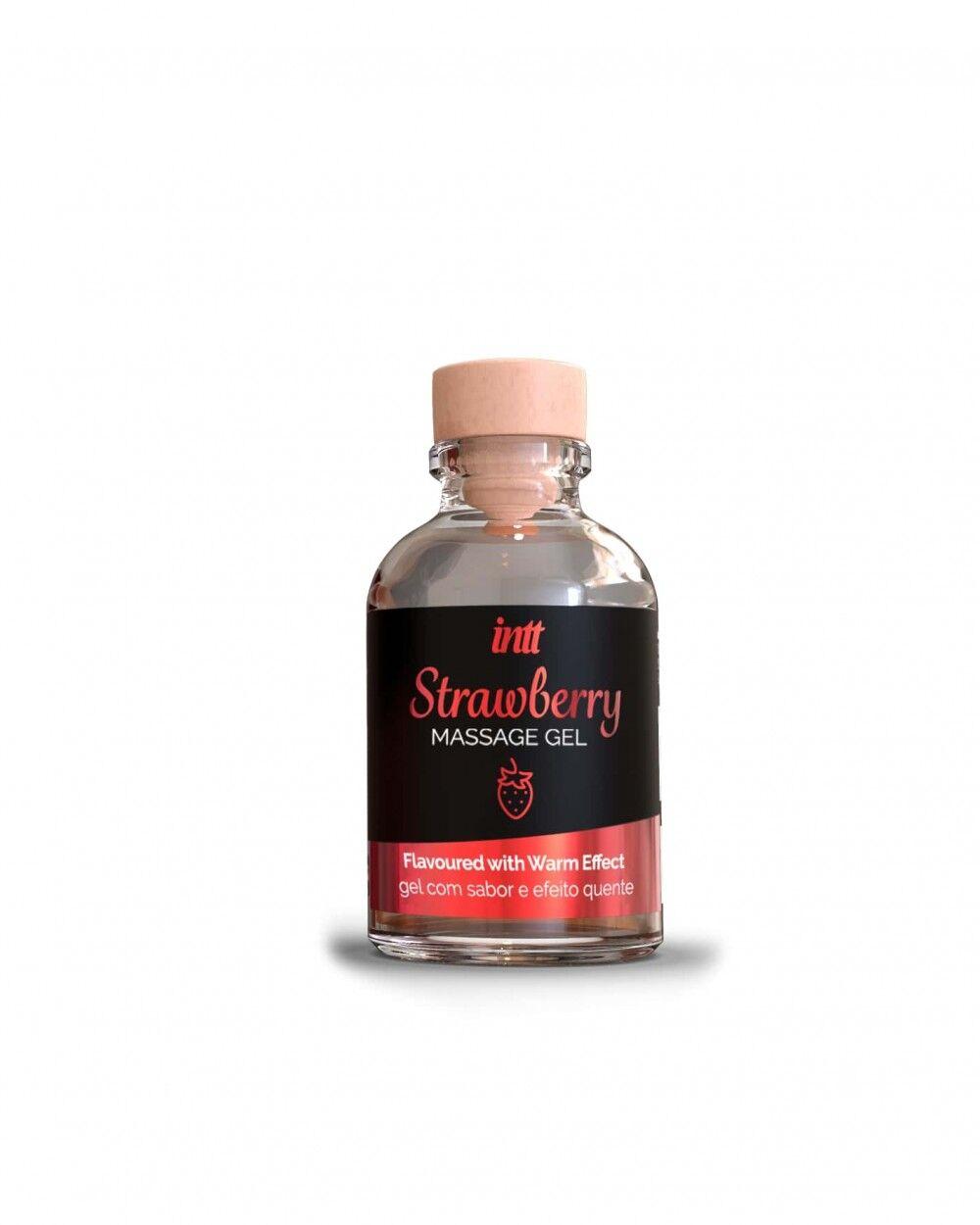 Массажный гель для интимных зон Intt Strawberry (30 мл) в DIDO