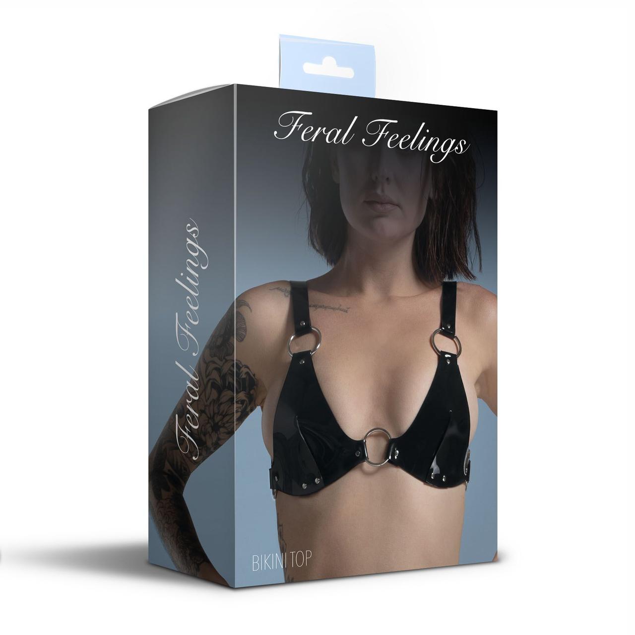 Лиф классический Feral Feelings - Bikini Top Black в DIDO