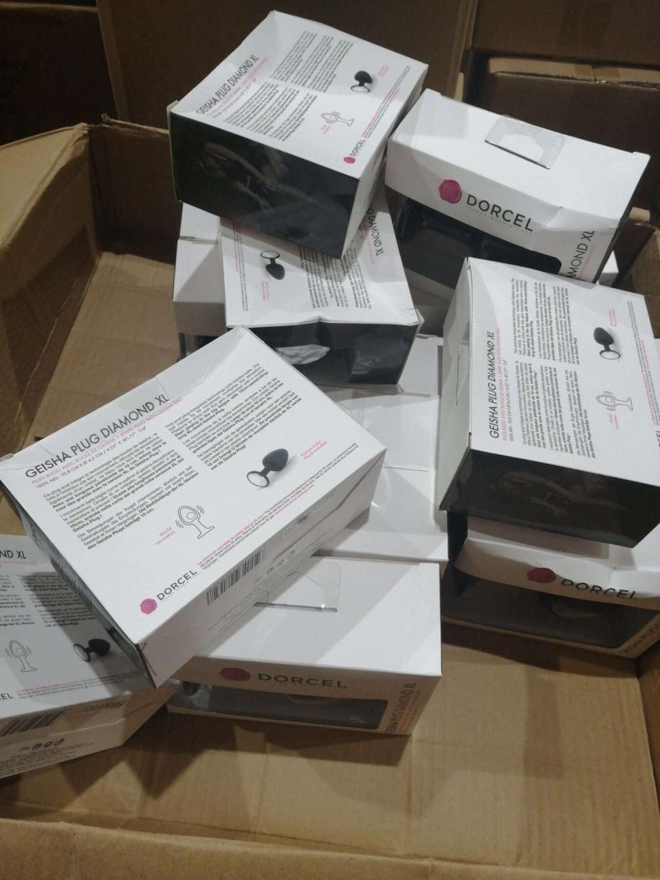 Анальная пробка Dorcel Geisha Plug Diamond XL (мятая упаковка!!!) в DIDO