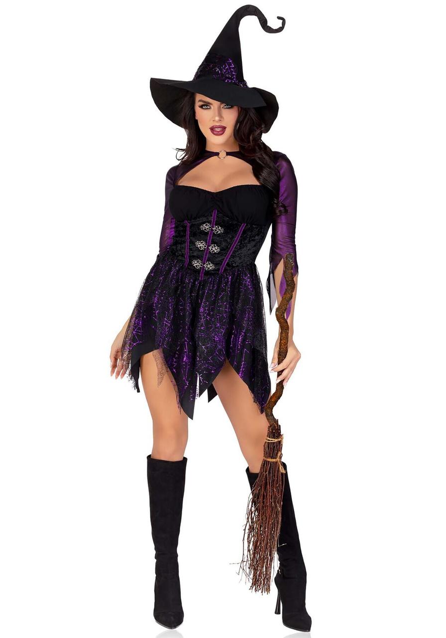 Костюм ведьмы Leg Avenue Mystical Witch M, платье, шляпа в DIDO