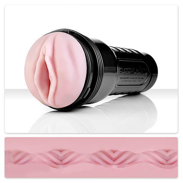 Мастурбатор-вагина Fleshlight Pink Lady Vortex, нежный реалистичный рельеф в DIDO