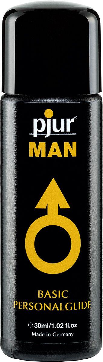 Лубрикант на силиконовой основе pjur MAN Basic personal glide 30 мл с деликатным уходом за кожей в DIDO