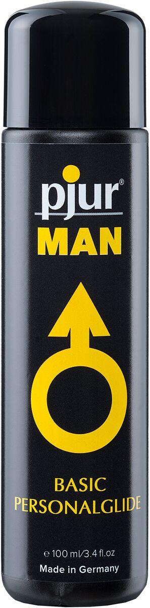 Лубрикант на силиконовой основе pjur MAN Basic personal glide 100 мл с деликатным уходом за кожей в DIDO