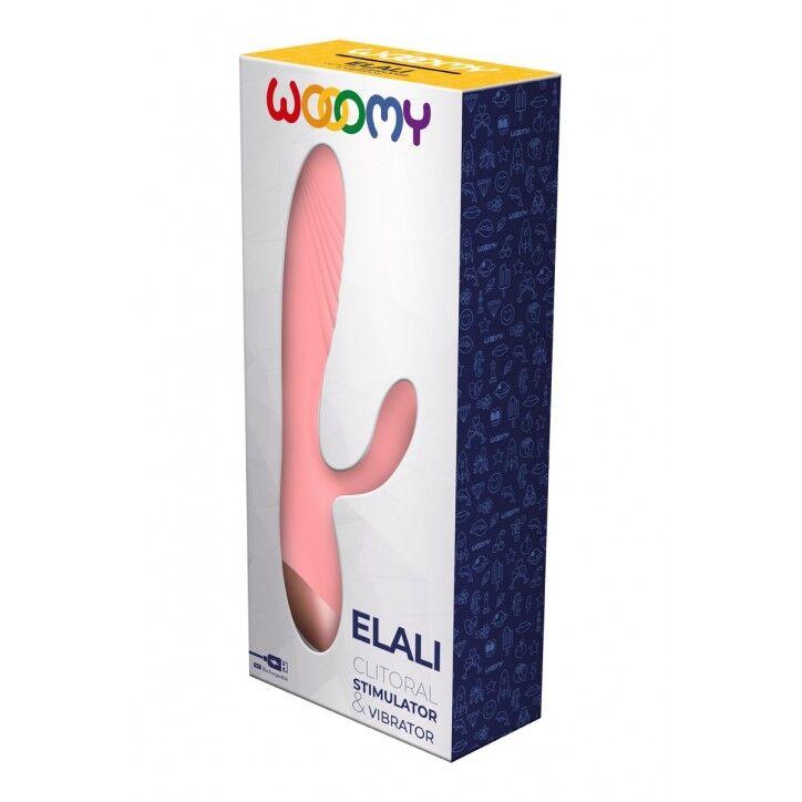 Вибратор-кролик Wooomy Elali Pink Rabbit Vibrator в DIDO