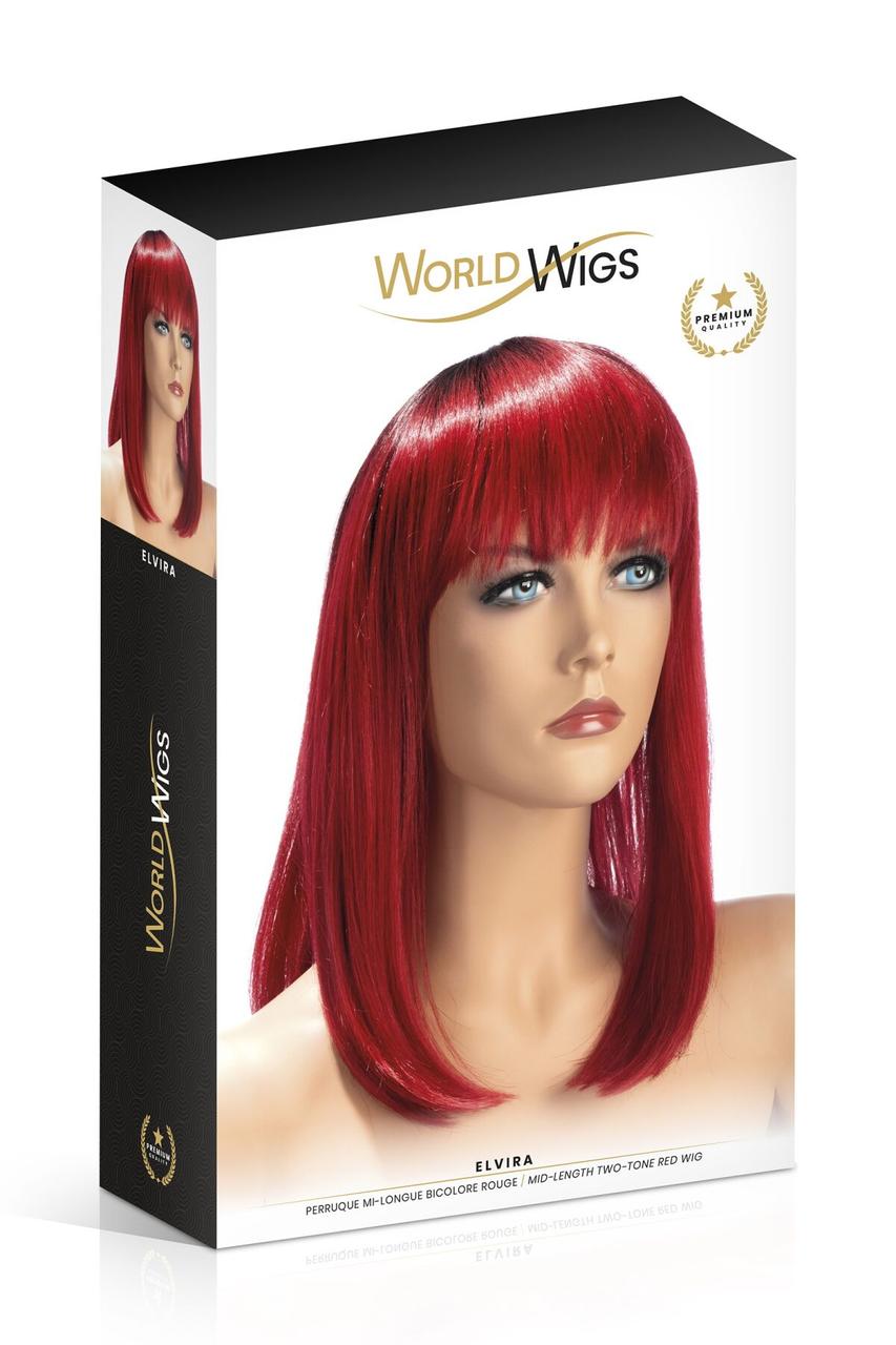 Парик World Wigs ELVIRA MID-LENGTH TWO-TONE RED в DIDO