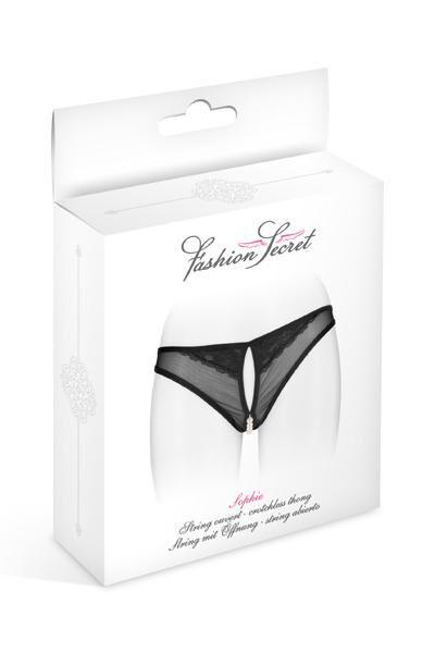 Трусики з перлами та доступом Fashion Secret Sophie Black у DIDO