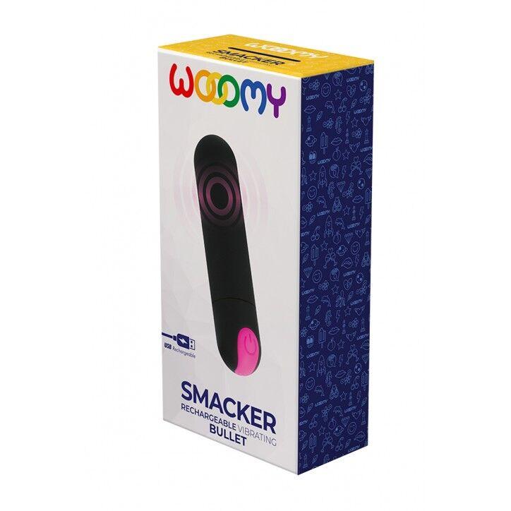 Вибропуля Wooomy Smacker, перезаряжаемая, 10 скоростей вибрации в DIDO